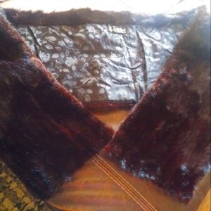 mink shawl wrap